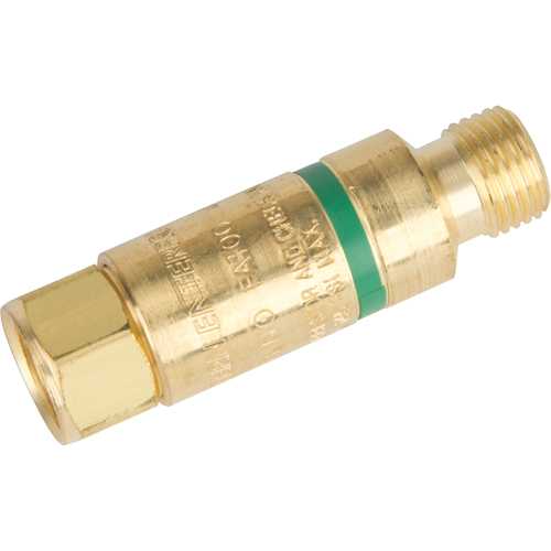 Flashback Arrestors - Oxy/Fuel Gas, Fuel Gas (red)/Oxygen (green), Torch Style Groupe Belzile Dickner