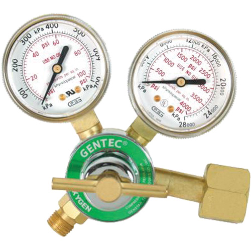 D&eacute;tendeur &agrave; simple d&eacute;tente de s&eacute;rie l&eacute;g&egrave;re, Oxyg&egrave;ne, Entr&eacute;e CGA540 Groupe Belzile Dickner