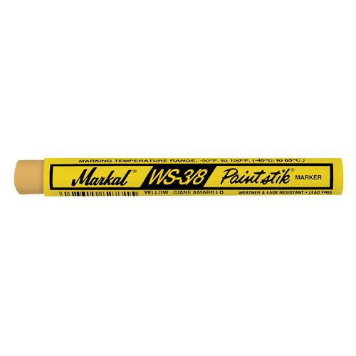 WS-3/8 Paintstik&reg; Paint Marker, Solid Stick, Yellow Groupe Belzile Dickner