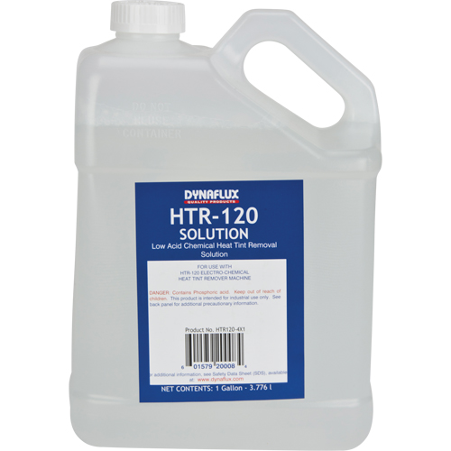 HTR-121 Mild Solution for Heat Tint Removal System Machine, Jug Groupe Belzile Dickner