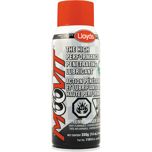 Moovit High Performance Lubricant, Aerosol Can, 350 g Groupe Belzile Dickner