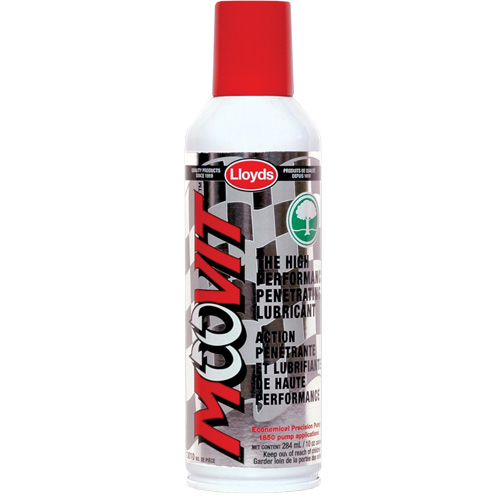 Moovit High Performance Lubricant, Aerosol Can/Trigger Bottle, 10 oz/10 oz. Groupe Belzile Dickner