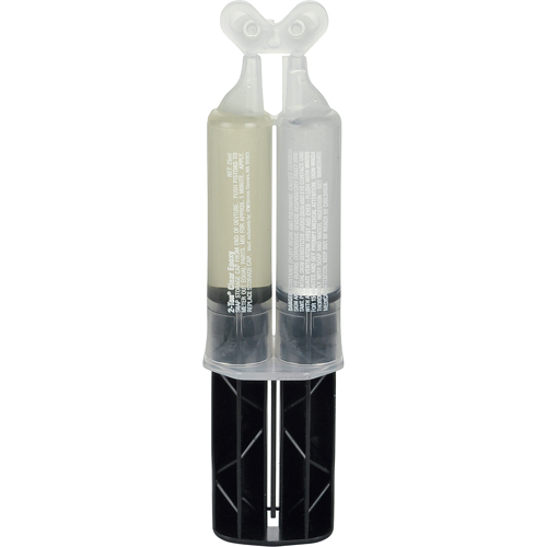 2-Ton&reg; Adhesive, 25 ml, Dual Cartridge, Two-Part, Clear Groupe Belzile Dickner