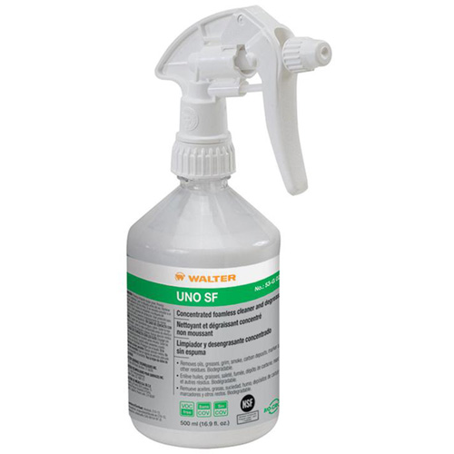Uno S F Foamless Formulation Cleaner, Trigger Bottle Groupe Belzile Dickner