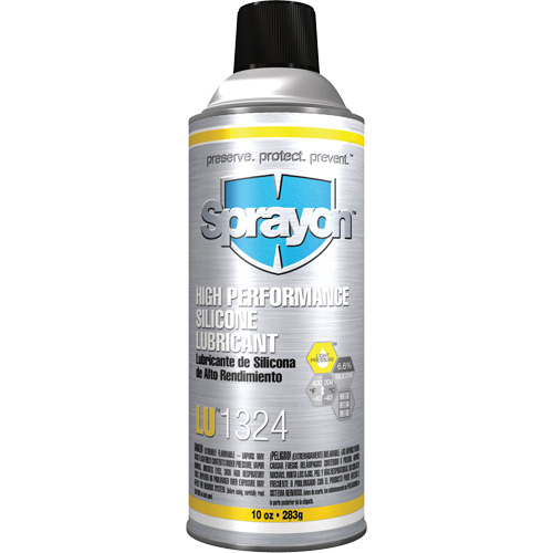 LU1324 High Performance Silicone Lubricant, Aerosol Can Groupe Belzile Dickner