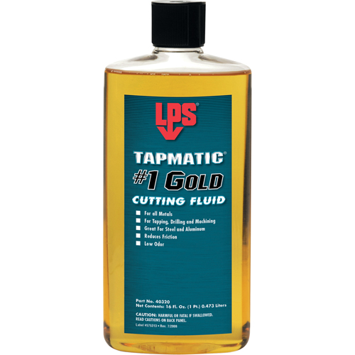 Tapmatic&reg; #1 Gold Cutting Fluids, 16 fl. Oz. Groupe Belzile Dickner