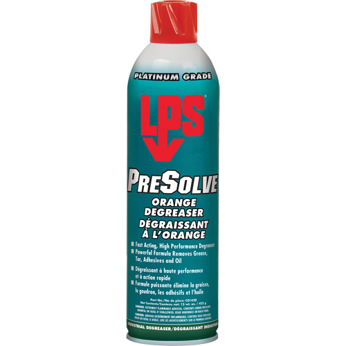 PreSolve&reg; Orange Degreaser, Aerosol Can Groupe Belzile Dickner