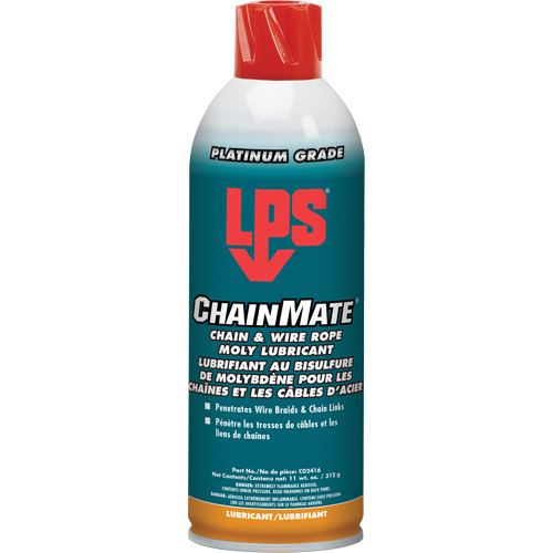Chainmate&reg; Chain & Wire Rope Lubricant, Aerosol Can Groupe Belzile Dickner