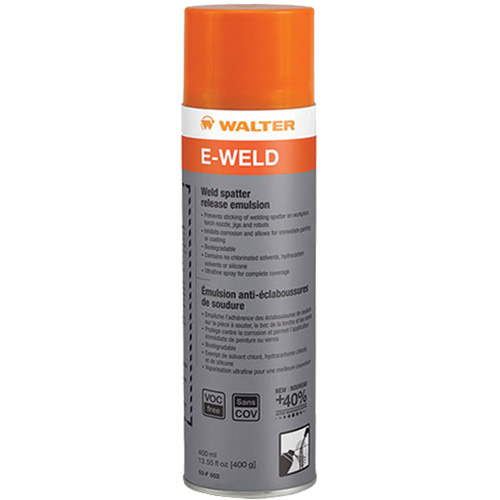 E-Weld 3 Weld Spatter Release Solutions, Aerosol Groupe Belzile Dickner