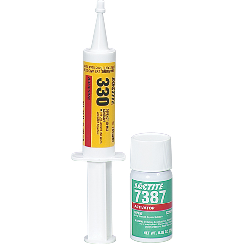 Adh&eacute;sif sans m&eacute;lange 330 Depend, Deux composants, 250 ml, Trousse, Ambr&eacute;e Groupe Belzile Dickner