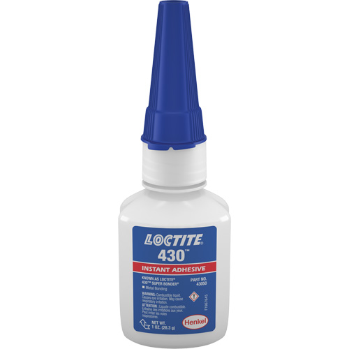 Adh&eacute;sif Super Bonder 422, Transparent, Bouteille, 1 liq. oz. Groupe Belzile Dickner