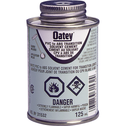 ABS To PVC Transition Cement Groupe Belzile Dickner