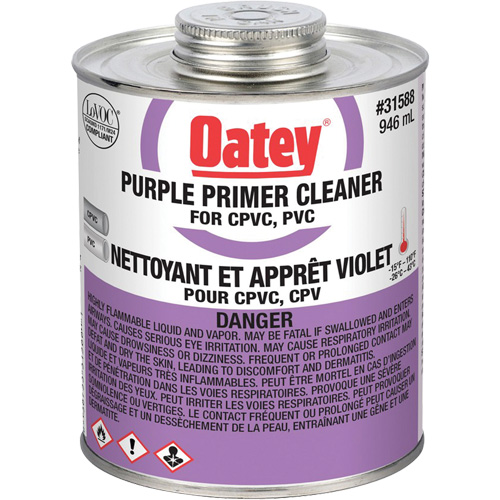 Appr&ecirc;t/nettoyant violet, 946 ml, Canette &agrave; dessus brosse Groupe Belzile Dickner