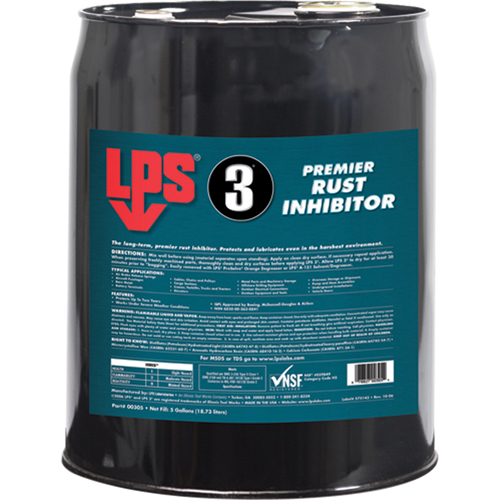 3&reg; Premier Rust Inhibitor, Pail Groupe Belzile Dickner