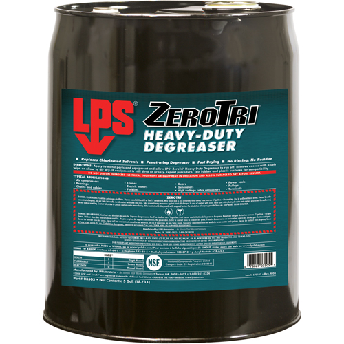 ZeroTri&reg; Heavy-Duty Degreaser, Pail Groupe Belzile Dickner
