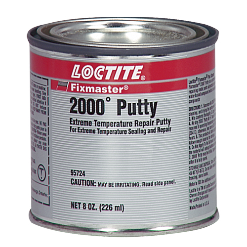 Fixmaster&reg; 2000° Putty, 8 oz., Cartridge, Silver Groupe Belzile Dickner