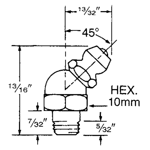 Raccord, Filetage de 6 mm Groupe Belzile Dickner