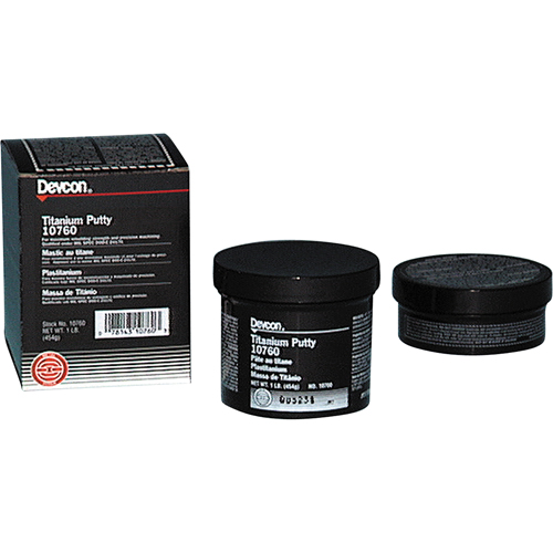 Mastic de titane, 1 lb, R&eacute;cipient Groupe Belzile Dickner