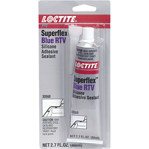 Superflex RTV Silicone Adhesive Sealant, Tube, Blue Groupe Belzile Dickner