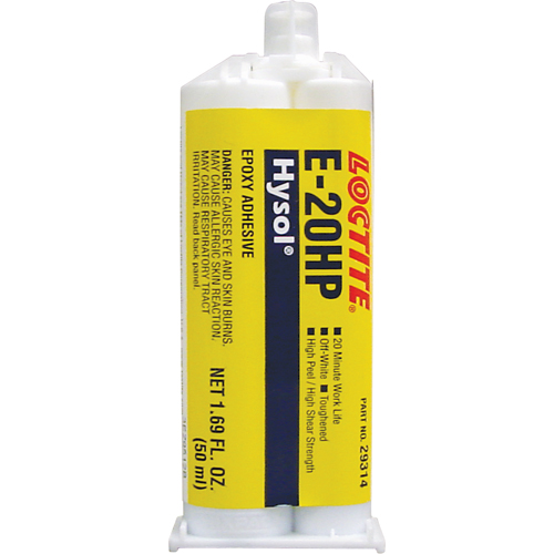 Hysol E-20HP Epoxy, Two-Part, Dual Cartridge, 104 g., Off-White Groupe Belzile Dickner