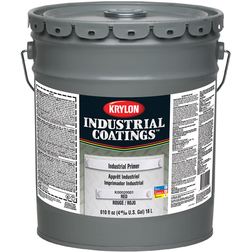 Appr&ecirc;t industriel, 18,9 L, Seau, Rouge oxyde Groupe Belzile Dickner