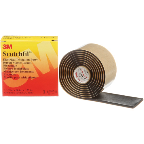 Mastic isolant Scotchfil, Rouleau, Noir Groupe Belzile Dickner