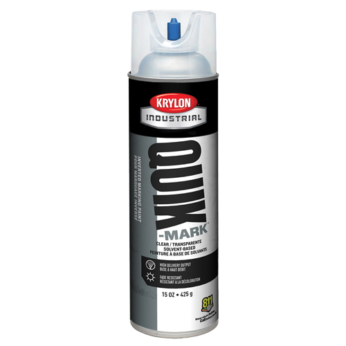 Industrial Quik-Mark Solvent-Based Inverted Marking Paint, 15 oz., Aerosol Can Groupe Belzile Dickner