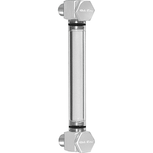 Indicateur de niveau &agrave; liquide en Rond Nylon, Filet&eacute;, 10" lo, 205°F (96,11° C) Groupe Belzile Dickner