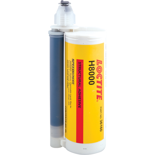 Speedbonder H8000 Structural Adhesive, Two-Part, Dual Cartridge, 668 g., Green Groupe Belzile Dickner