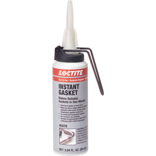 Scellant &agrave; joints Instant Gasket, Cartouche, Noir Groupe Belzile Dickner