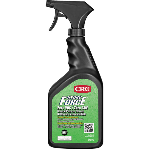 HydroForce&reg; Zero VOC General Purpose Cleaners, 946 ml, Trigger Bottle Groupe Belzile Dickner