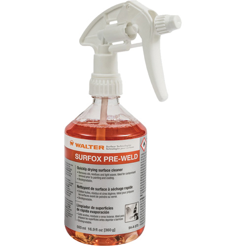 Surfox Pre-Weld, Bouteille &agrave; g&acirc;chette Groupe Belzile Dickner