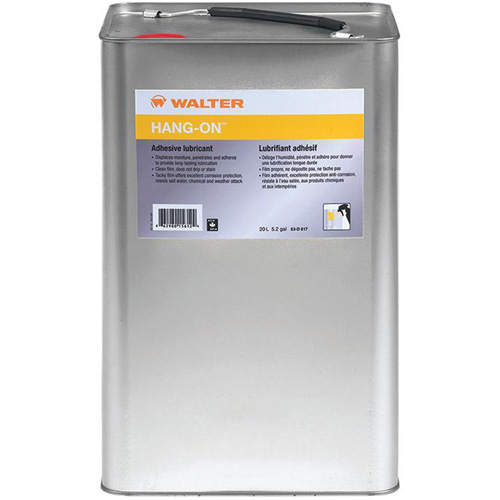 Lubrifiant adh&eacute;sif pour entretien HANG-ON, Seau Groupe Belzile Dickner