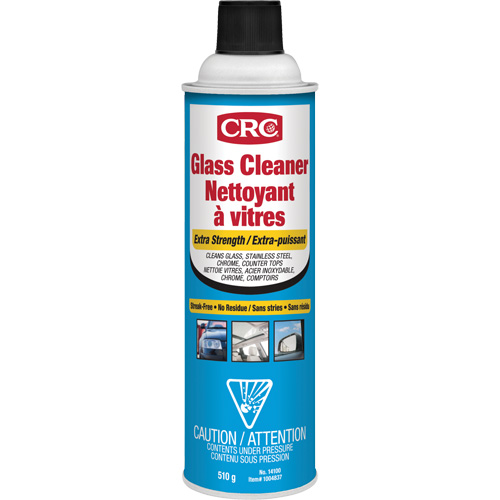 CRC&reg; Glass Cleaner, 510 g, Aerosol Can Groupe Belzile Dickner