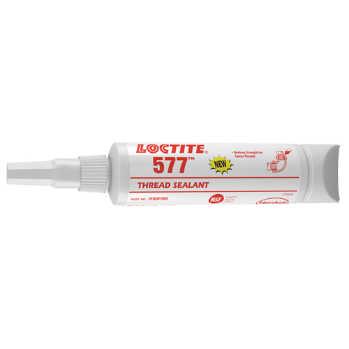 577 Thread Sealant, Tube, 250 ml, -53.88° C - 150° C/-65° F - 300° F Groupe Belzile Dickner