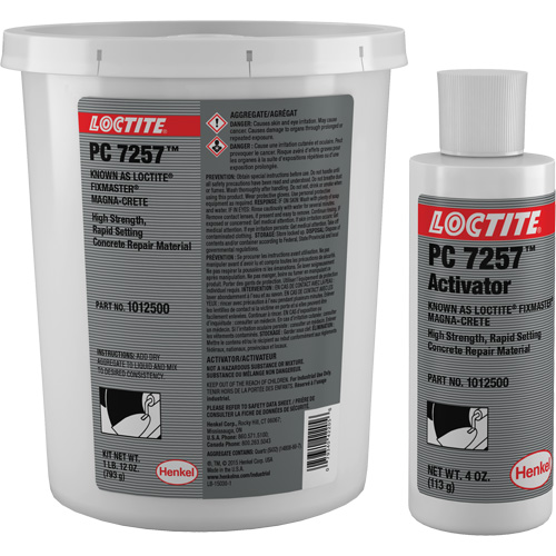 Fixmaster&reg; Magna-Crete&reg; Concrete Repair, Kit, Grey Groupe Belzile Dickner