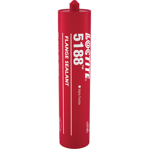 5188 Flange Sealant, Cartridge, Red Groupe Belzile Dickner