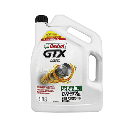GTX&reg; DIESEL 15W40 Motor Oil, 5 L, Jug Groupe Belzile Dickner