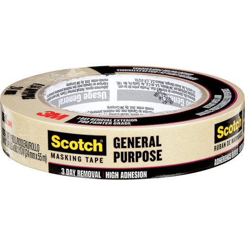 Ruban-cache &agrave; usage g&eacute;n&eacute;ral 2020 Scotch 2020, 24 mm (1") x 55 m (180'), Havane Groupe Belzile Dickner