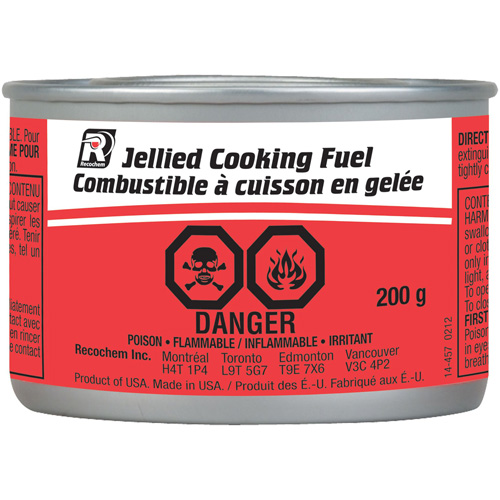 Carburant de cuisson en gel&eacute;e Groupe Belzile Dickner