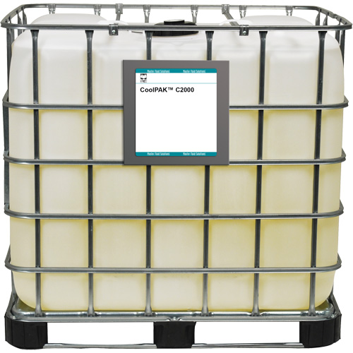 Liquide pour le travail des m&eacute;taux synth&eacute;tique CoolPAK, R&eacute;servoir GRV Groupe Belzile Dickner