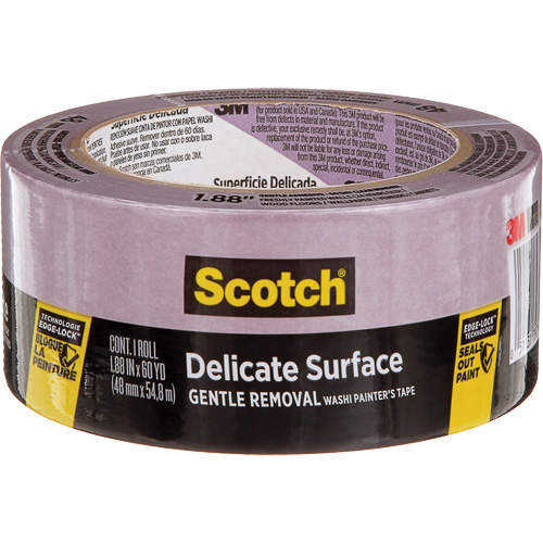 Scotch&reg; Delicate Surface Painter's Tape 2080, 48 mm (1-7/8") x 55 m (180'), Purple Groupe Belzile Dickner