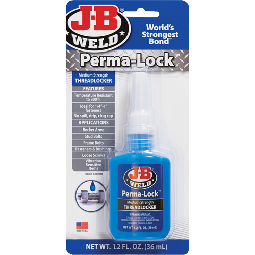 Compos&eacute; de blocage Perma-Lock, Bleu, Moyen, 36 ml, Bouteille Groupe Belzile Dickner