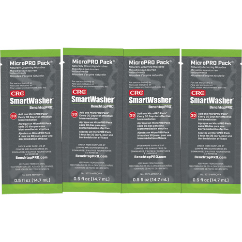 Agent nettoyant antimicrobien MicroPro Pack, 0,5 oz, Pochette Groupe Belzile Dickner