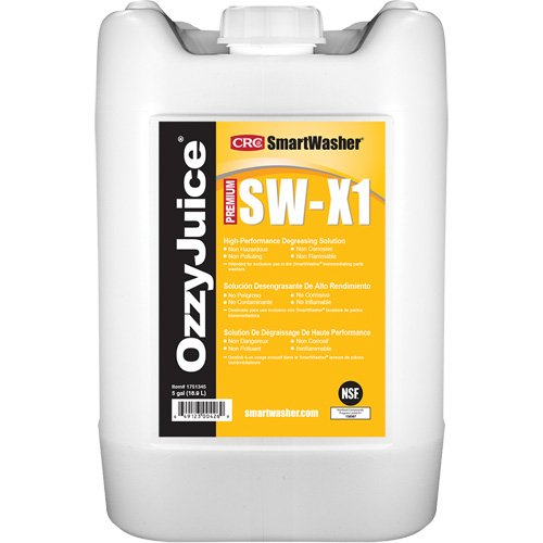 SmartWasher&reg; OzzyJuice&reg; SW-X1 HP Degreasing Solution, Jug Groupe Belzile Dickner