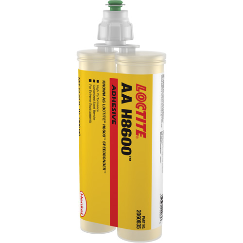 Speedbonder H8600, r&eacute;sine (A), Deux composants, Cartouche, 400 ml, Bleu Groupe Belzile Dickner