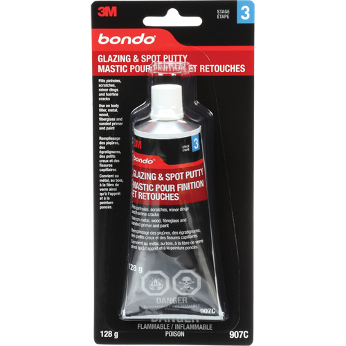 Mastic pour retouches et glaçage Bondo, 4,5 oz., Tube Groupe Belzile Dickner