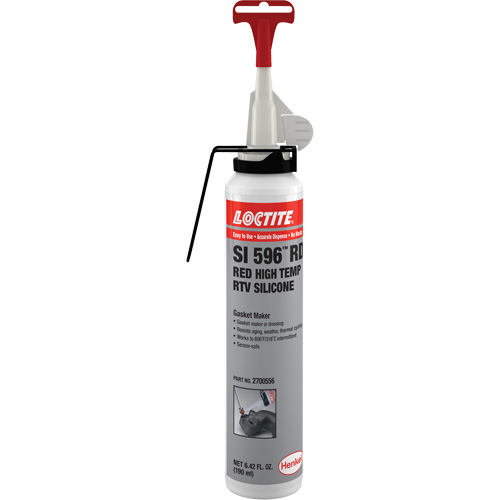 Superflex High Temp RTV Silicone Adhesive Sealant, Aerosol Can, Red Groupe Belzile Dickner