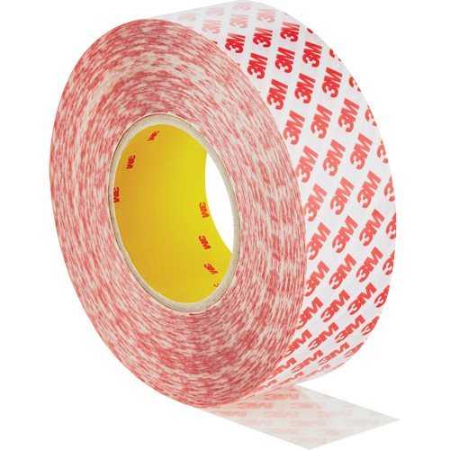 Ruban adh&eacute;sif double face, Polyester, 50 mm (1,96") la x 50 m (164') lo, 8 mils &eacute;pais Groupe Belzile Dickner