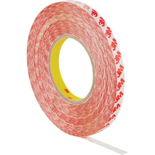 Double-Sided Adhesive Tape, Polyester, 12 mm (0.47") W x 50 m (164') L, 8 mils Thick Groupe Belzile Dickner